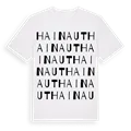 Hainaut ordlek t-shirt