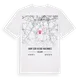 Ham-sur-Heure-Nalinnes karta t-shirt