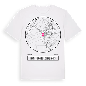 Ham-sur-Heure-Nalinnes t-shirt – ekologisk bomull t-shirt från Pinshirt