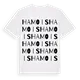 Hamois ordlek t-shirt