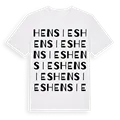 Hensies ordlek t-shirt