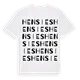 Hensies ordlek t-shirt