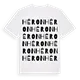 Héron ordlek t-shirt