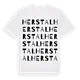 Herstal ordlek t-shirt