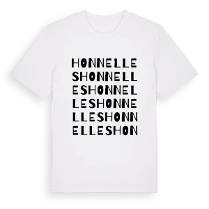 Honnelles ordlek t-shirt – ekologisk bomull t-shirt från Pinshirt