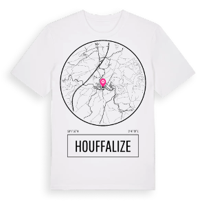 Houffalize t-shirt – ekologisk bomull t-shirt från Pinshirt