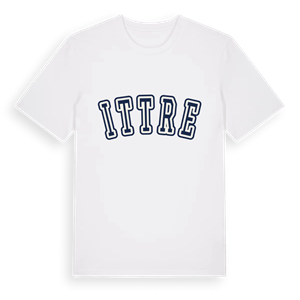Ittre college t-shirt – ekologisk bomull t-shirt från Pinshirt