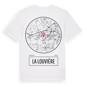 La Louvière t-shirt – ekologisk bomull t-shirt från Pinshirt