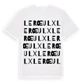 Le Rœulx ordlek t-shirt