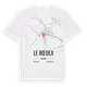 Le Rœulx karta t-shirt