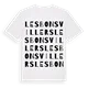 Les Bons Villers ordlek t-shirt