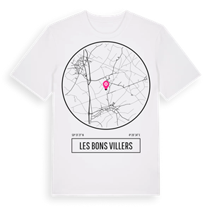 Les Bons Villers t-shirt – ekologisk bomull t-shirt från Pinshirt