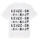 Leuze-en-Hainaut ordlek t-shirt
