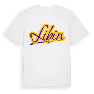 Libin baseball t-shirt – ekologisk bomull t-shirt från Pinshirt
