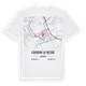 Louvain-la-Neuve karta t-shirt
