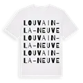 Louvain-la-Neuve ordlek t-shirt
