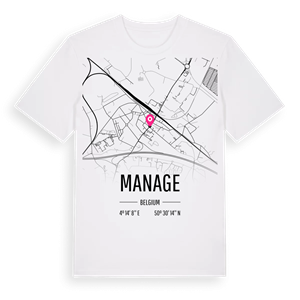 Manage karta t-shirt – ekologisk bomull t-shirt från Pinshirt