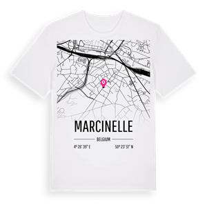 Marcinelle karta t-shirt – ekologisk bomull t-shirt från Pinshirt