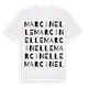 Marcinelle ordlek t-shirt