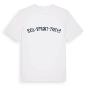 Meix-devant-Virton college t-shirt – ekologisk bomull t-shirt från Pinshirt
