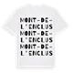 Mont-de-l'Enclus ordlek t-shirt
