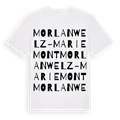 Morlanwelz-Mariemont ordlek t-shirt