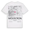 Mouscron karta t-shirt