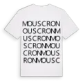 Mouscron ordlek t-shirt