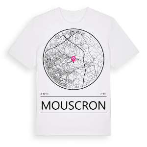 Mouscron t-shirt – ekologisk bomull t-shirt från Pinshirt