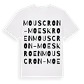Mouscron - Moeskroen ordlek t-shirt