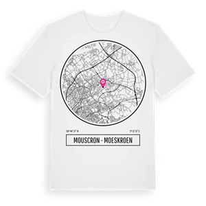 Mouscron - Moeskroen t-shirt – ekologisk bomull t-shirt från Pinshirt