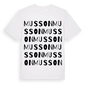 Musson ordlek t-shirt – ekologisk bomull t-shirt från Pinshirt