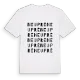 Neupré ordlek t-shirt