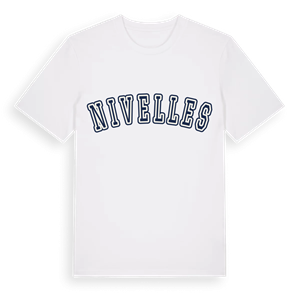 Nivelles college t-shirt – ekologisk bomull t-shirt från Pinshirt