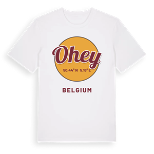 Ohey cirkel t-shirt – ekologisk bomull t-shirt från Pinshirt