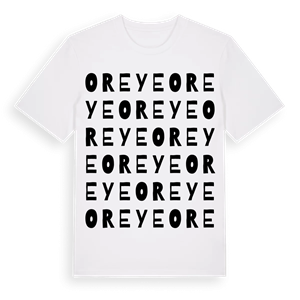 Oreye ordlek t-shirt – ekologisk bomull t-shirt från Pinshirt