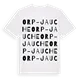 Orp-Jauche ordlek t-shirt