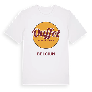 Ouffet cirkel t-shirt – ekologisk bomull t-shirt från Pinshirt
