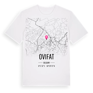 Ovifat karta t-shirt – ekologisk bomull t-shirt från Pinshirt