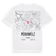 Péruwelz karta t-shirt