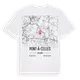 Pont-à-Celles karta t-shirt