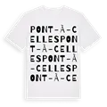 Pont-à-Celles ordlek t-shirt