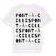 Pont-à-Celles ordlek t-shirt