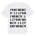 Profondeville ordlek t-shirt