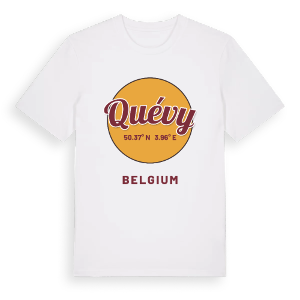 Quévy cirkel t-shirt – ekologisk bomull t-shirt från Pinshirt