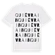 Quiévrain ordlek t-shirt