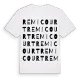 Remicourt ordlek t-shirt