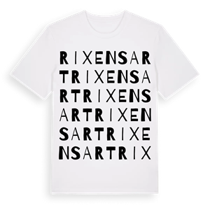 Rixensart ordlek t-shirt – ekologisk bomull t-shirt från Pinshirt