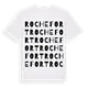 Rochefort ordlek t-shirt