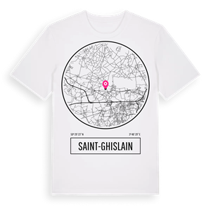 Saint-Ghislain t-shirt – ekologisk bomull t-shirt från Pinshirt